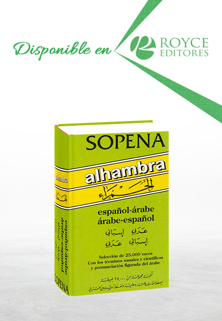 Compra en línea Alhambra Diccionario Español-Árabe Árabe-Español