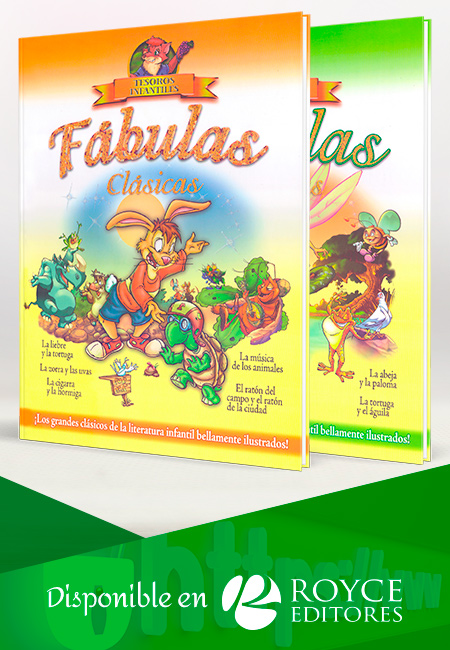 Compra en línea Tesoros Infantiles Fábulas Clásicas 2 Vols