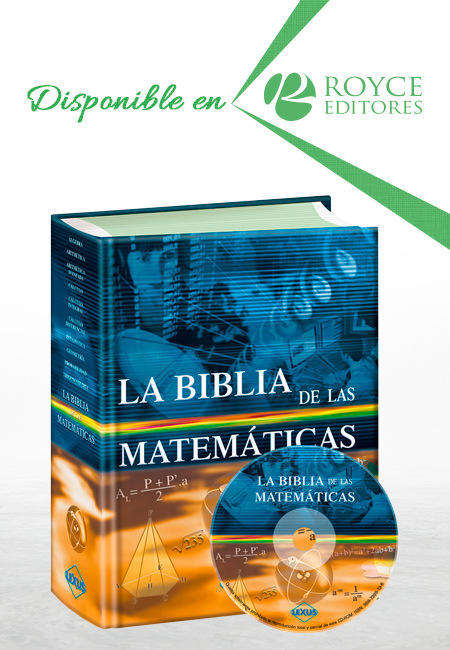 Compra en línea La Biblia de las Matemáticas con CD-ROM