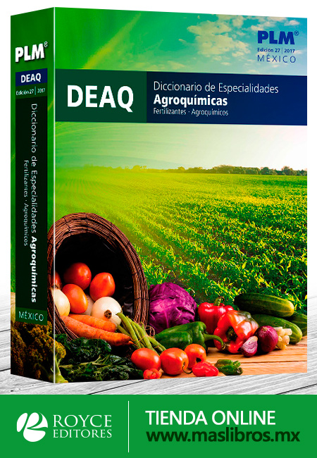 Compra en línea DEAQ 2017 Diccionario de Especialidades Agroquímicas con CD-ROM